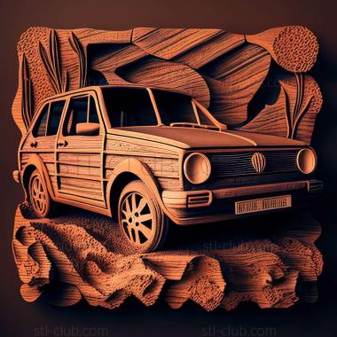 3D мадэль Volkswagen Jetta (STL)